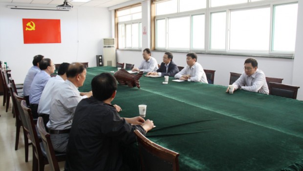 潍坊市委组织部到集团考察非公企业党建工作